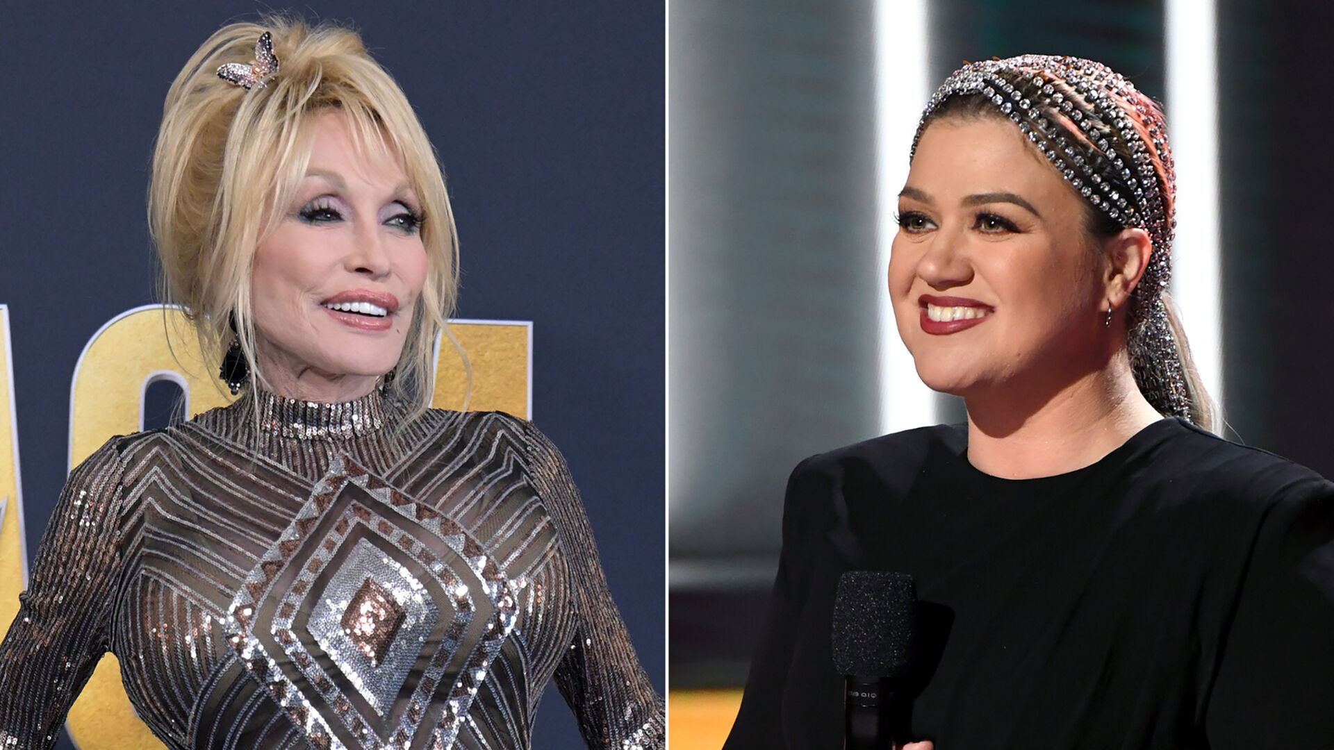 Dolly Parton and Kelly Clarkson duet on '9 to 5'